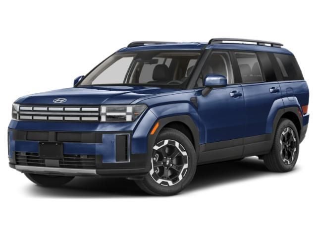 2026 Hyundai SANTA FE SEL AWD in Blue — front three-quarter view