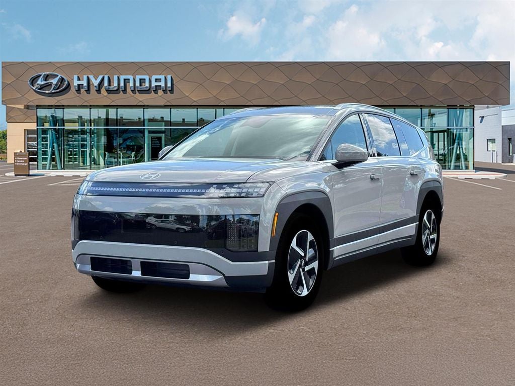 2026 Hyundai IONIQ 9 S in Cyber Gray — front three-quarter view
