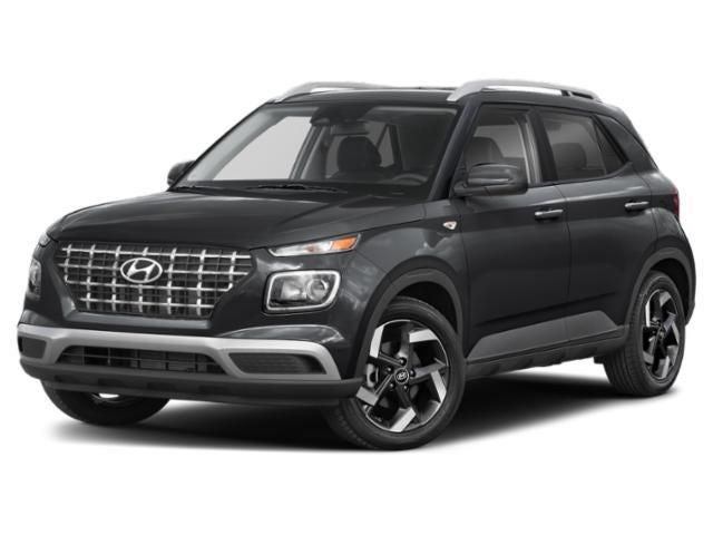 2026 Hyundai VENUE SEL in Onyx Black — front three-quarter view
