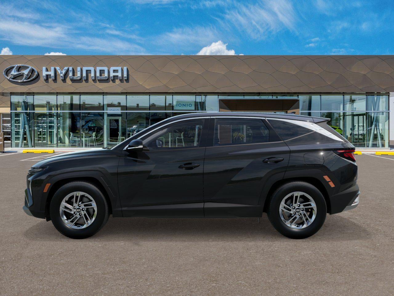 2026 Hyundai TUCSON — rear three-quarter view