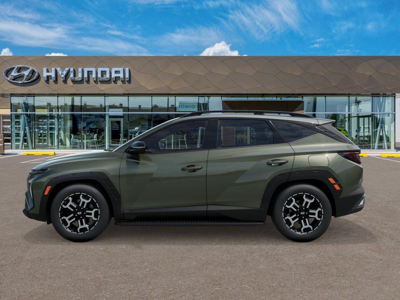 2026 Hyundai TUCSON — rear three-quarter view